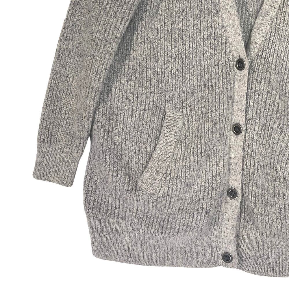 FREE PEOPLE Women’s Gray Oversized Pocket Cardigan Size Small - Picture 6 of 10